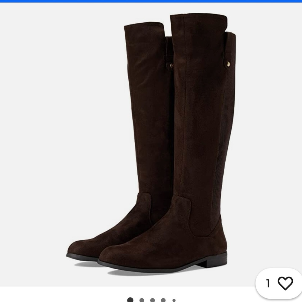 Anne Klein Brown, Knee-High Riding Boots, NWOB. SZ 6